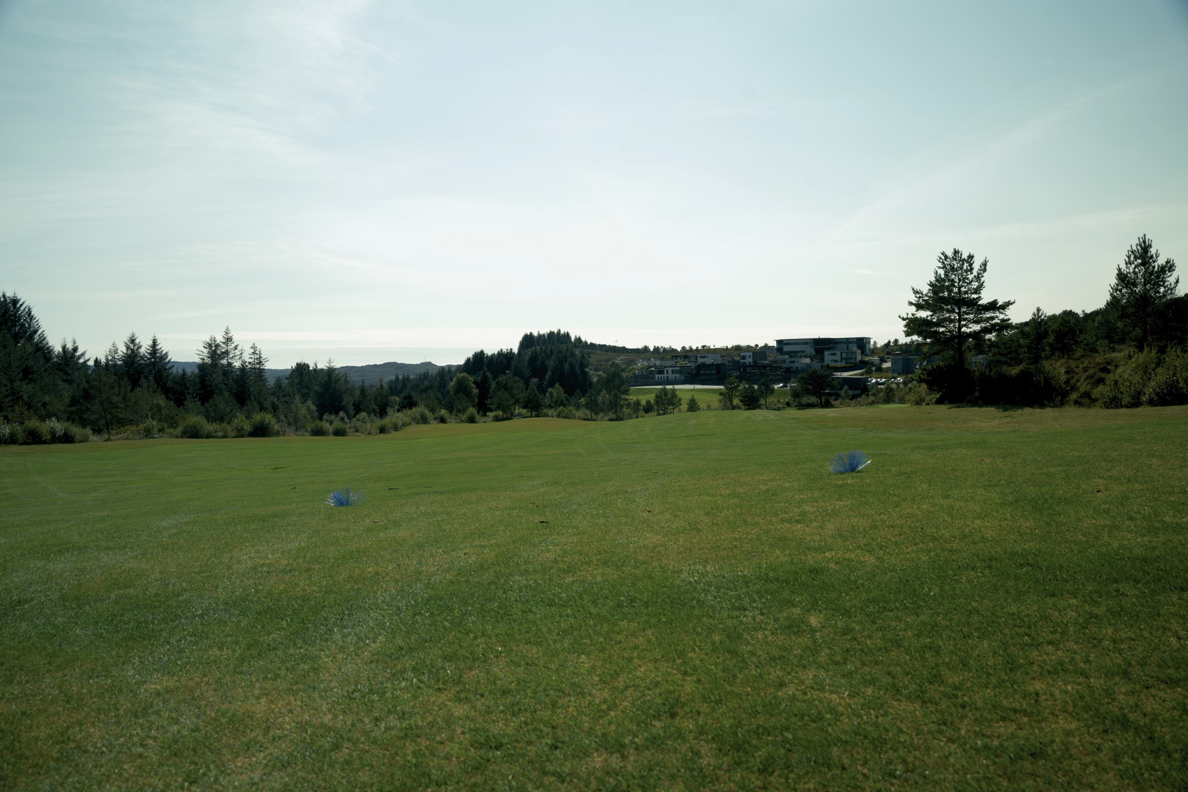 Oversiktibilde Haugaland Golfklubb utslag blå tees 00000001